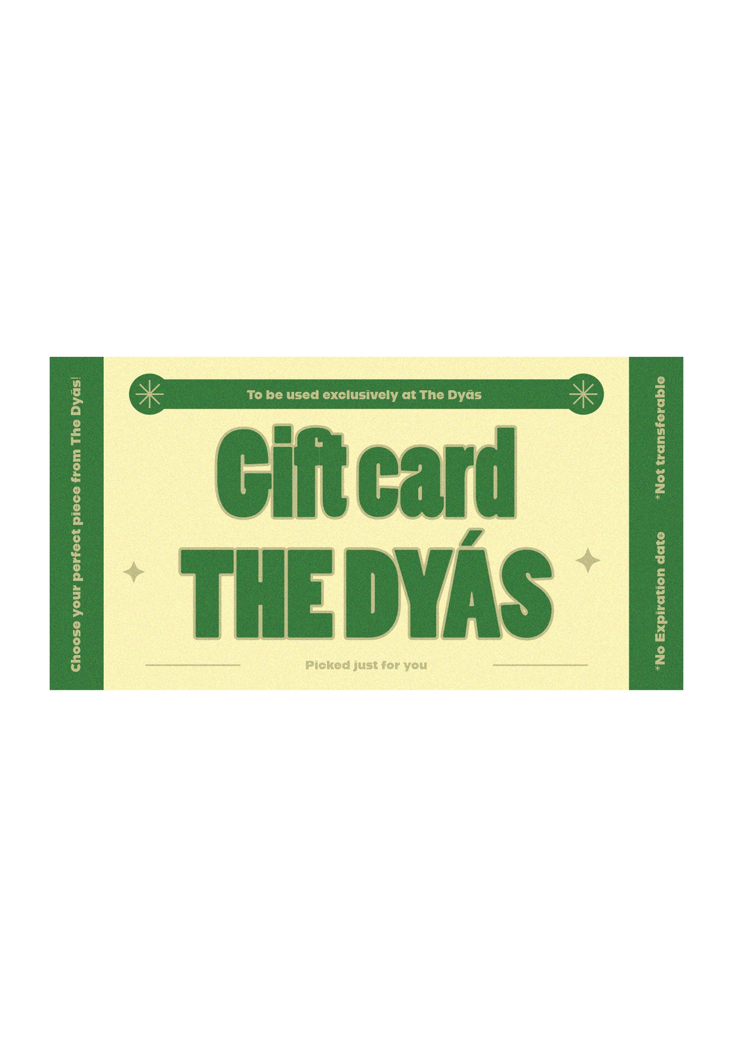 The Dyás Gift Card