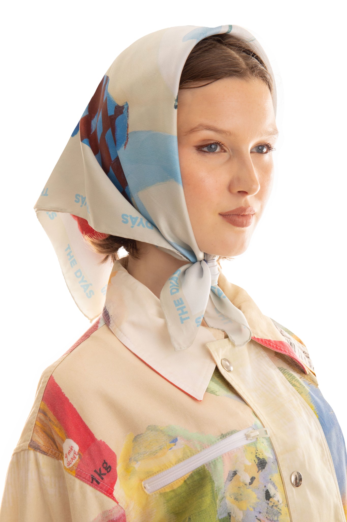 Queen of Hearts Blue Yellow